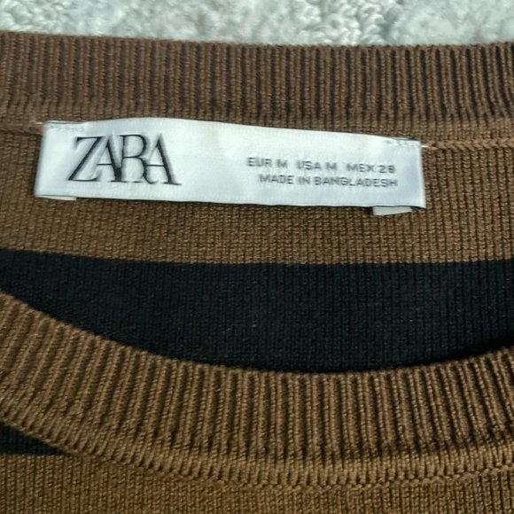 Zara Striped Brown And Black - Picture 2 of 2